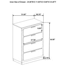 Sophia - 4 Drawer Chest