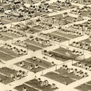 Vintage Map of Guthrie, Oklahoma 1890