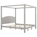 anopy Platform Bed With Headboard And Support Legs by HouseOfZazla