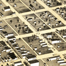 Vintage Map of Denison, Texas 1873