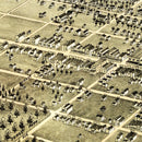 Vintage Map of Denison, Texas 1876