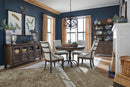 Roxbury Manor Four Door Dining Buffet Homestead Brown
