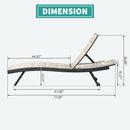 Patio Chaise Lounge Set of 2 by HouseOfZazla