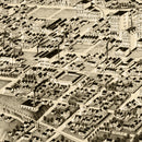 Vintage Map of Fort Worth, Texas 1891