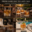 Baseball Whiskey Glass - 12oz