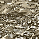 Vintage Map of Greenville, Texas 1886