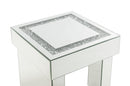 Noralie Mirrored & Faux Diamonds End Table