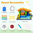 8-in-1 Inflatable Bounce House Water Park without Blower by LJGDeals