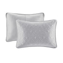 Reversible Quilt Set Grey Full/Queen