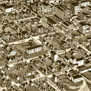 Vintage Map of Waco, Texas 1886