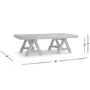 Hawthorne - Trestle Table by HouseOfZazla