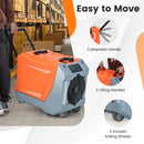 180 Pints/Day Commercial Dehumidifier with Pump and Drain Hose-Orange by DirectDeals