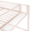 Loft Bed With 4 Tier Shelves And Storage