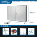 Adjustable Key Cabinet With Lock