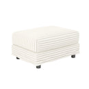 Deep Seat Convertible Sofa With Soft Pillows And Ottomans by HouseOfZazla