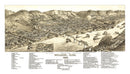 Vintage Map of Bellaire, Ohio 1882