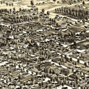 Vintage Map of Bowling Green, Ohio 1888