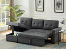 Destiny - Reversible Sleeper Sectional Sofa With Storage Chaise by HouseOfZazla