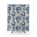 "Memento Mori" Cloth Shower Curtain