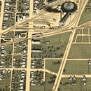 Vintage Map of Galion, Ohio 1891