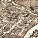 Vintage Map of Niles, Ohio 1882
