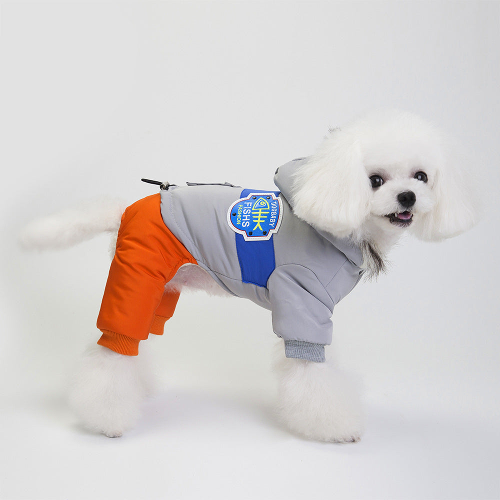 clothes for pets Dog snow coat, photo 6 of 6