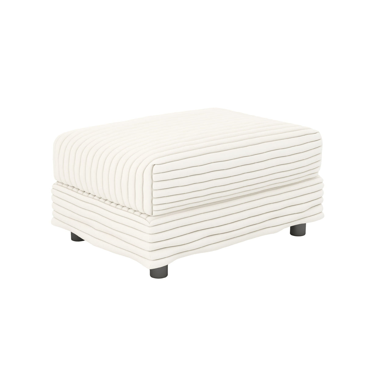 Deep Seat Convertible Sofa With Soft Pillows And Ottomans, photo 27 of 40