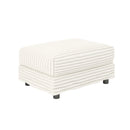 Deep Seat Convertible Sofa With Soft Pillows And Ottomans by HouseOfZazla