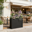 Patio Planter Box, Raised Garden Bed by HouseOfZazla