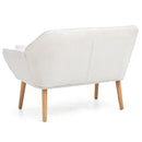 50 "width Loveseat sofa - Ergonomic with pillow