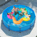 690/978/1158/1617 Gal Outdoor Family Swimming Pool with Metal Frame by LJGDeals