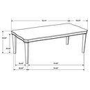 Seaside - Dining Table Dining Set - Rustic