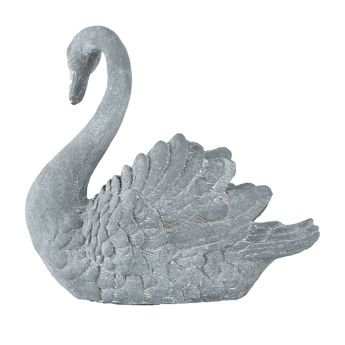 16.5x9x15.5" Mgo Swan Planter, photo 2 of 10