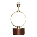 Nordic Home Creative Bedroom Table Lamp with Grid Metal Circular Design