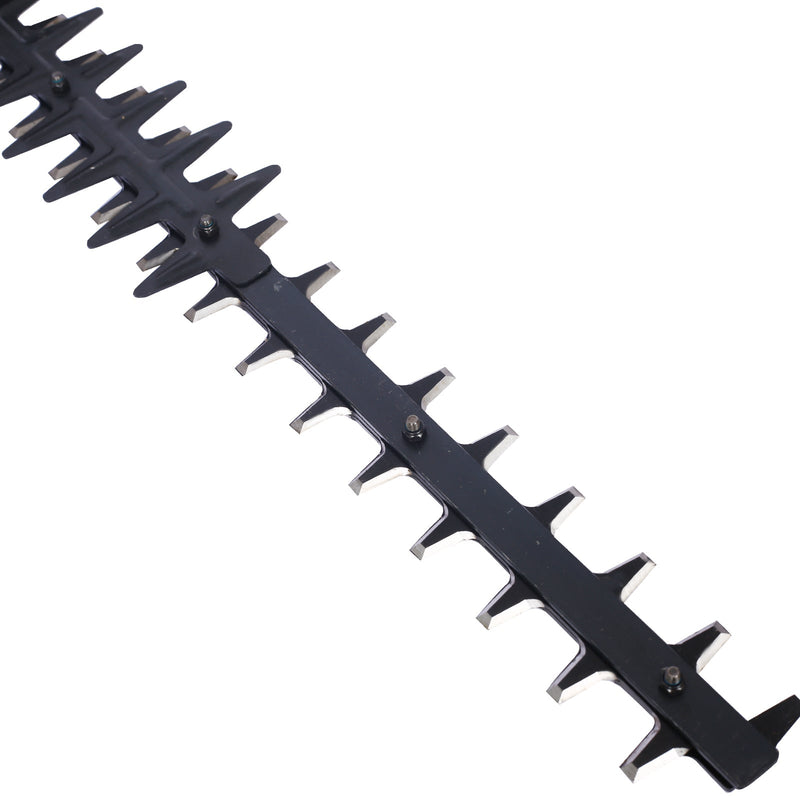 26cc 2 cycle gas powered hedge trimmer, double sided blade 24",recoil gasoline trim blade