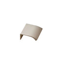 Beige Textured "Edge Straight" Tab Drawer Pulls