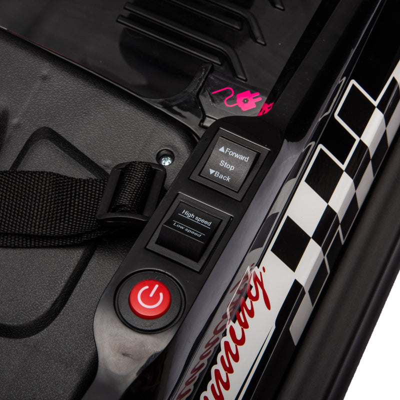 6V Kids Ride on Electric Go Kart Bumper Car W/Parents Remote Control,Three Speed Adjustable,LED Lights,Horn,Bluetooth,Player&360Spin,Vehicle body with Anti-collision padding for 18m+.