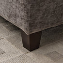 Chenille Upholstered L-Shape Sectional Couch