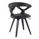 Gardenia - Mid-Century Modern Dining Chair With Swivel by HouseOfZazla