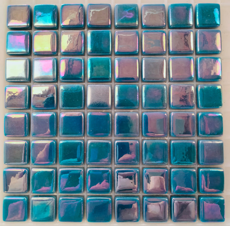 168-i Deep Turquoise-sheeted tile