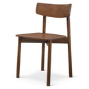 Dining Chair (Set of 2) - Rich Walnut by HouseOfZazla