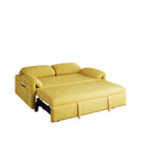 54 "yellow sofa Sofa bed dual purpose living room retractable bed velvet