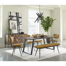 Tufted Side Chairs Upholstery And Tapered Legs (Set of 2) - Camel by HouseOfZazla