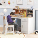 Kids Study Desk and Chair Set Student Table and Chair
