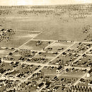 Vintage Map of Abingdon, Illinois 1874