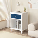 Nightstand With 1 Drawer 1 Shelf by HouseOfZazla