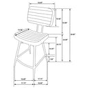 Senko - Upholstered Counter Chair (Set of 2)