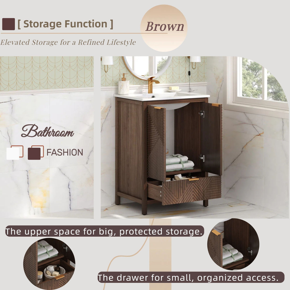 Modern Bathroom Vanity With Sink Combo, photo 9 of 40