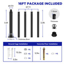 1500W solar street light with 20ft /16ft pole