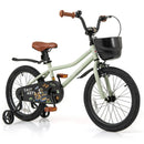 14-Inch Kids Bike Adjustable with Training Wheels for 3-5 Years Old by LJGDeals